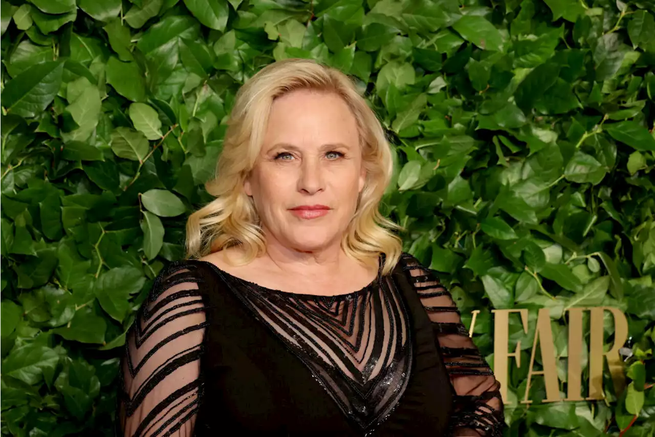 Patricia Arquette Goes Sheer With Stripes and Sequins for Gotham Awards 2022