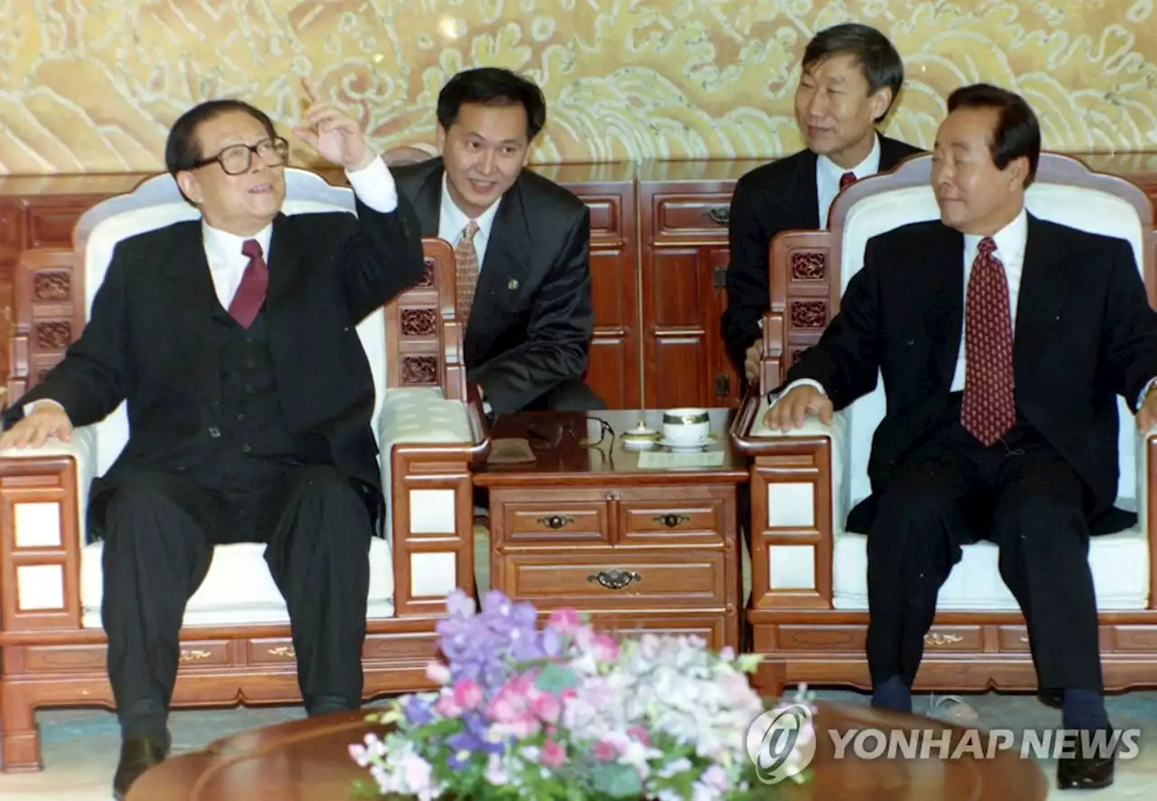 장쩌민, 한국 찾은 첫 中국가주석…'한중관계 기틀 잡아' 평가 | 연합뉴스