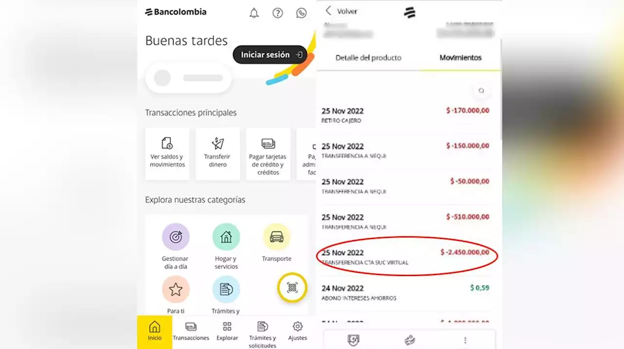 Tras cambiar su tarjeta débito en el banco, le sustrajeron $2 millones de la cuenta