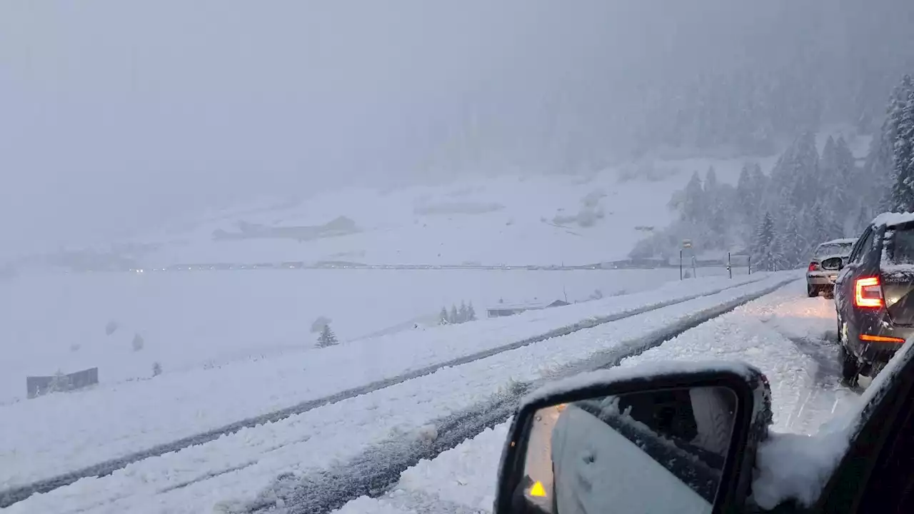 Wetter: «Schwierige Strassenverhältnisse» – Kaltfront bringt 40 Zentimeter Schnee