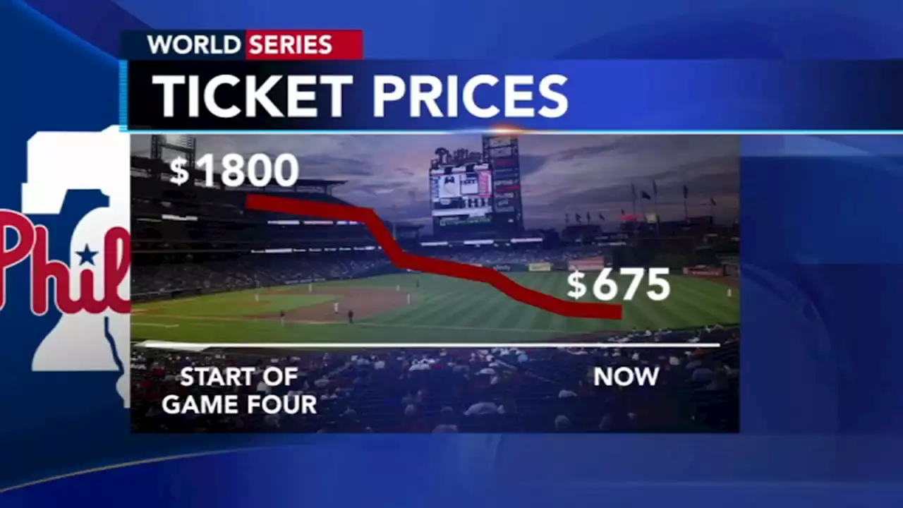 Prices for World Series Game 5 tickets drop after Phillies no-hitter, but still pricey