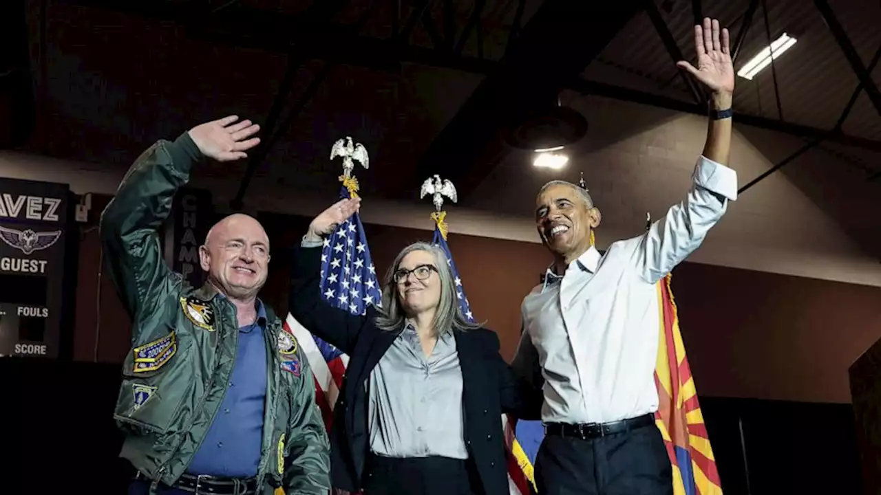 Obama roasts GOP 'cast of characters' at Arizona rally for Democrats in tight races