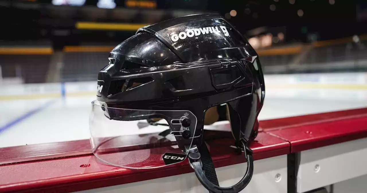 Arizona Coyotes, Goodwill unveil sponsorship deal for player helmet logos