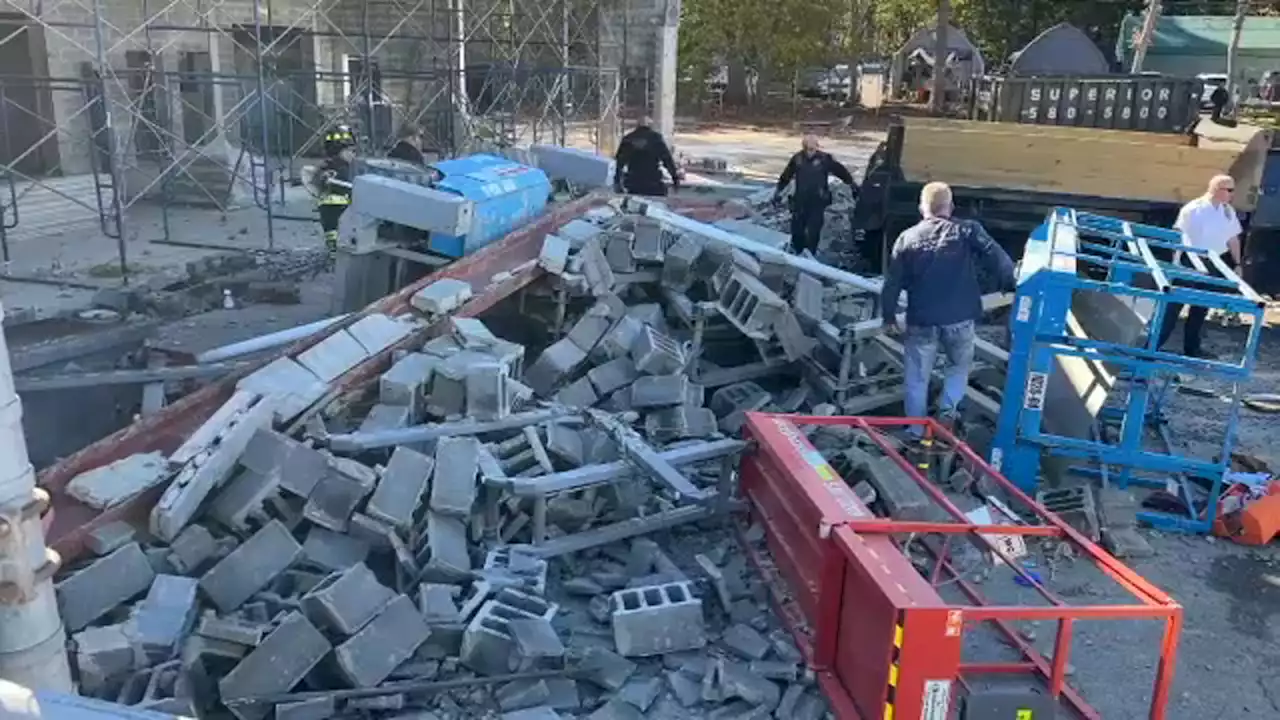 6 injured after building collapse in Suffolk County