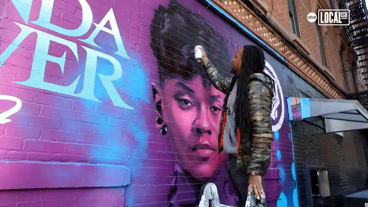 Artists celebrate upcoming 'Black Panther: Wakanda Forever' with murals across the country