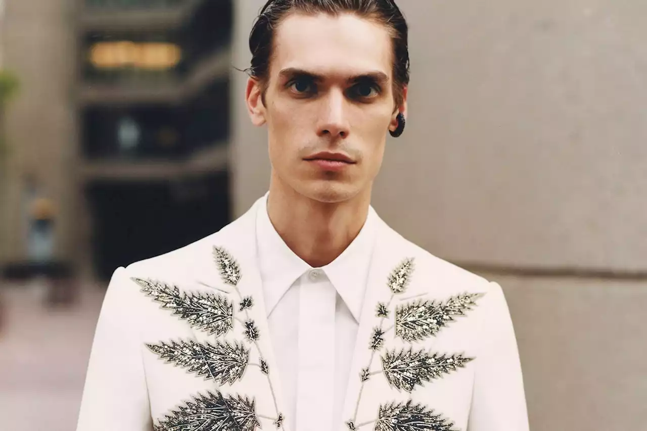 Alexander McQueen Debuts a New Menswear Collection at the Barbican