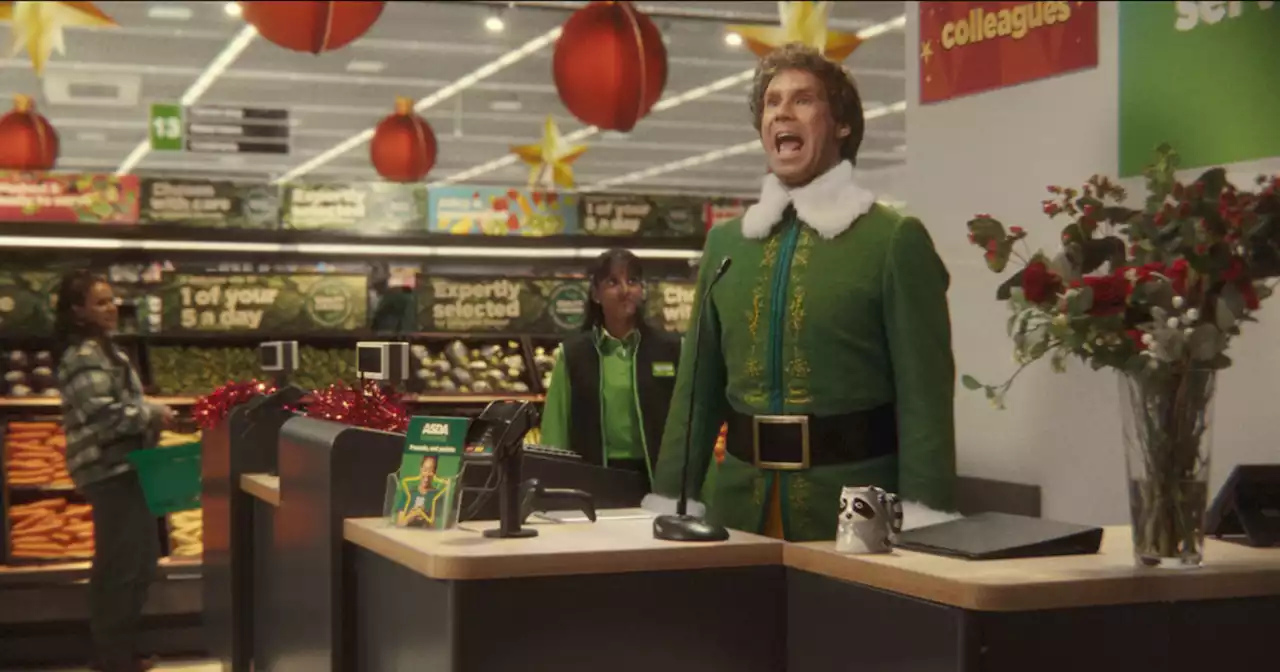 Will Ferrell's Buddy the Elf causes 'wonderous chaos' in ASDA's Christmas ad