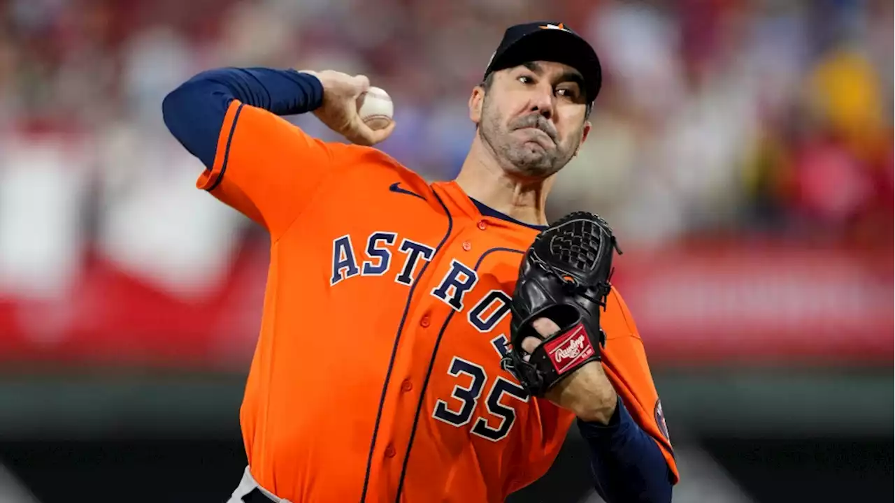 Verlander gets elusive World Series win, Astros lead Phillies 3-2