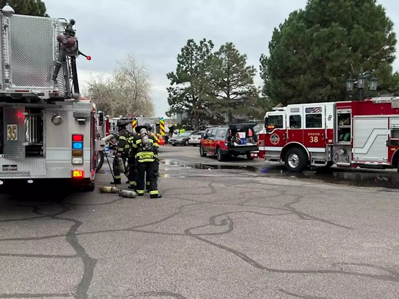 Multiple people injured in two-alarm fire at residential building in Arapahoe County