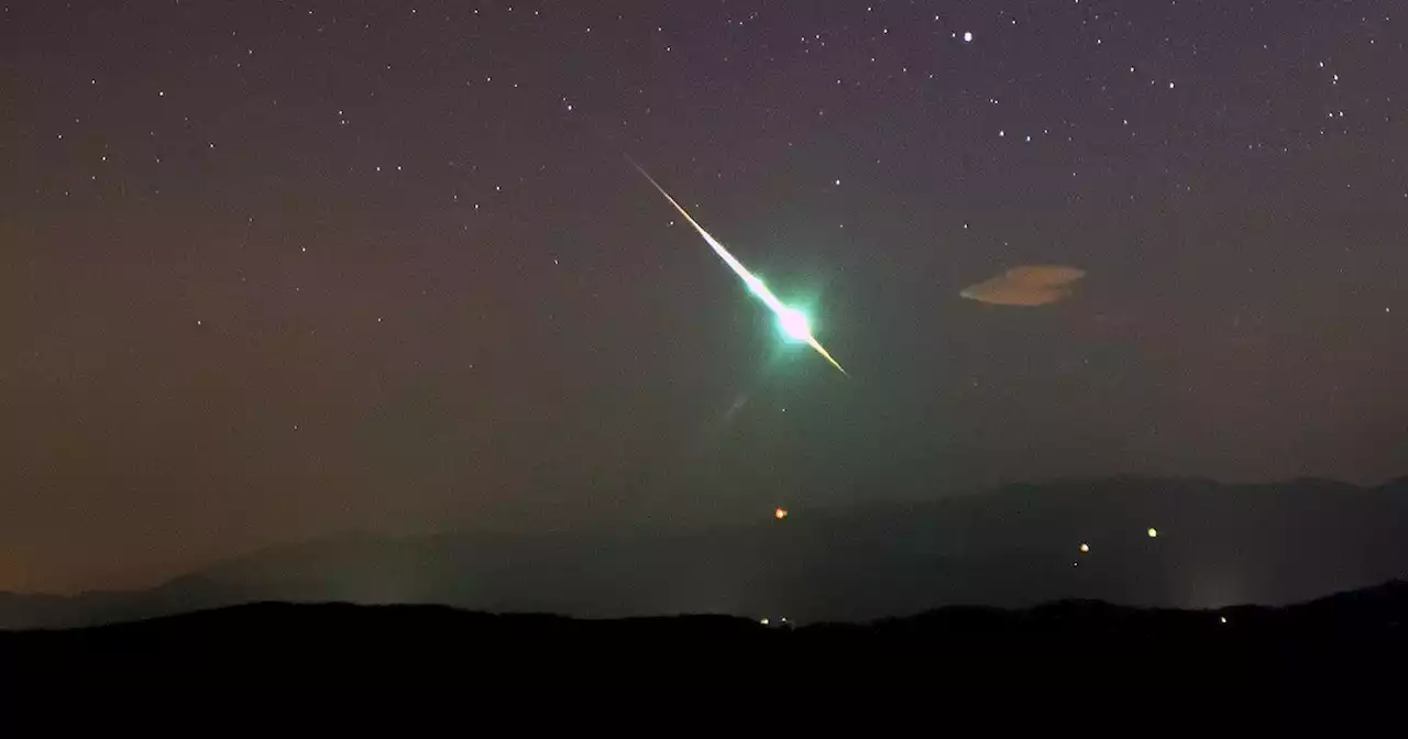 November's Taurid meteor shower lights up sky with bright fireballs