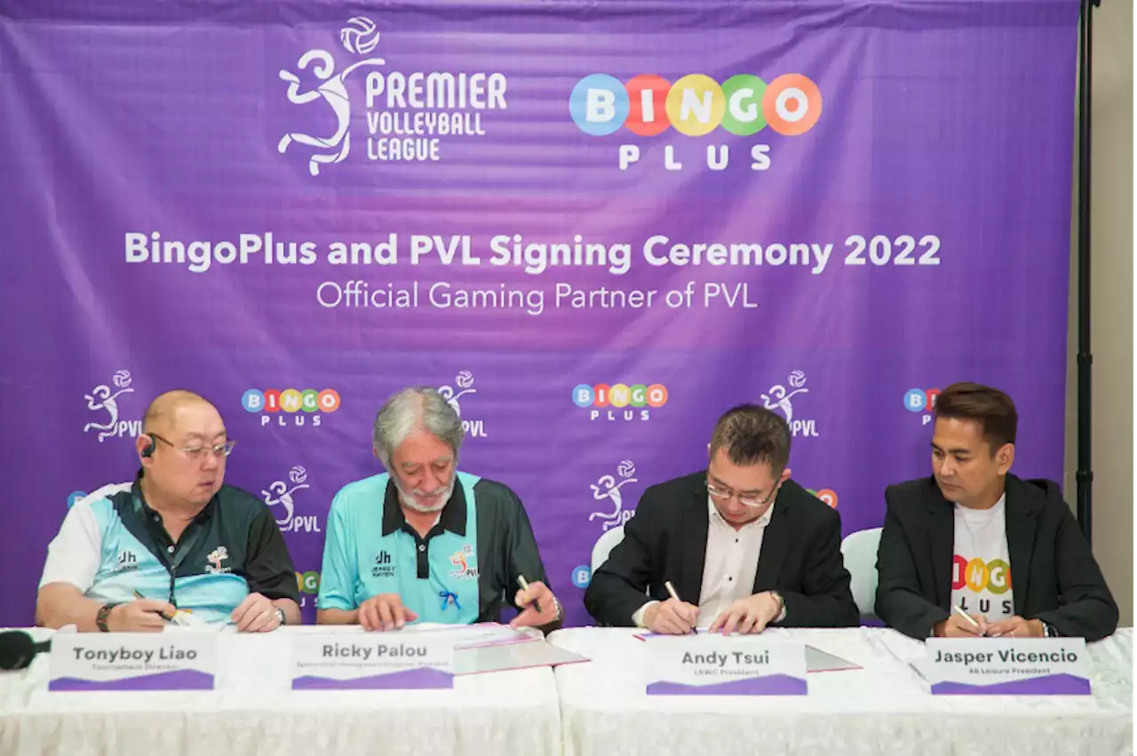 BingoPlus inks sponsorship deal with PVL