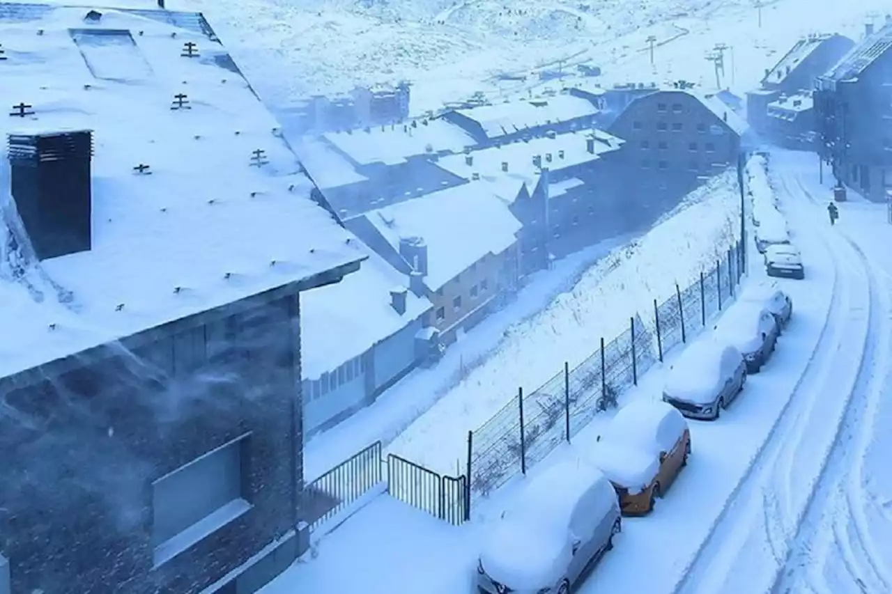 La neige est de retour dans les Pyrénées