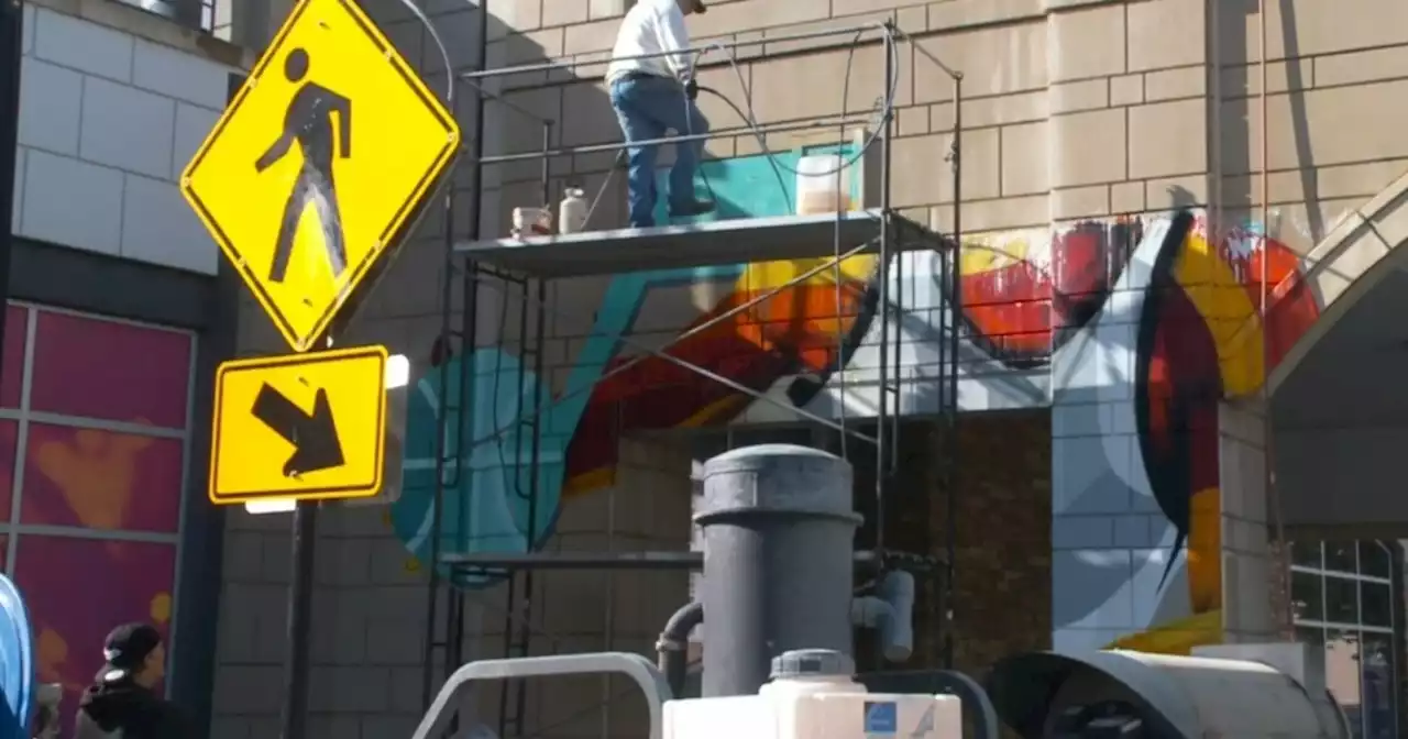 Iconic Donovan Mitchell mural removed from Salt Lake City building