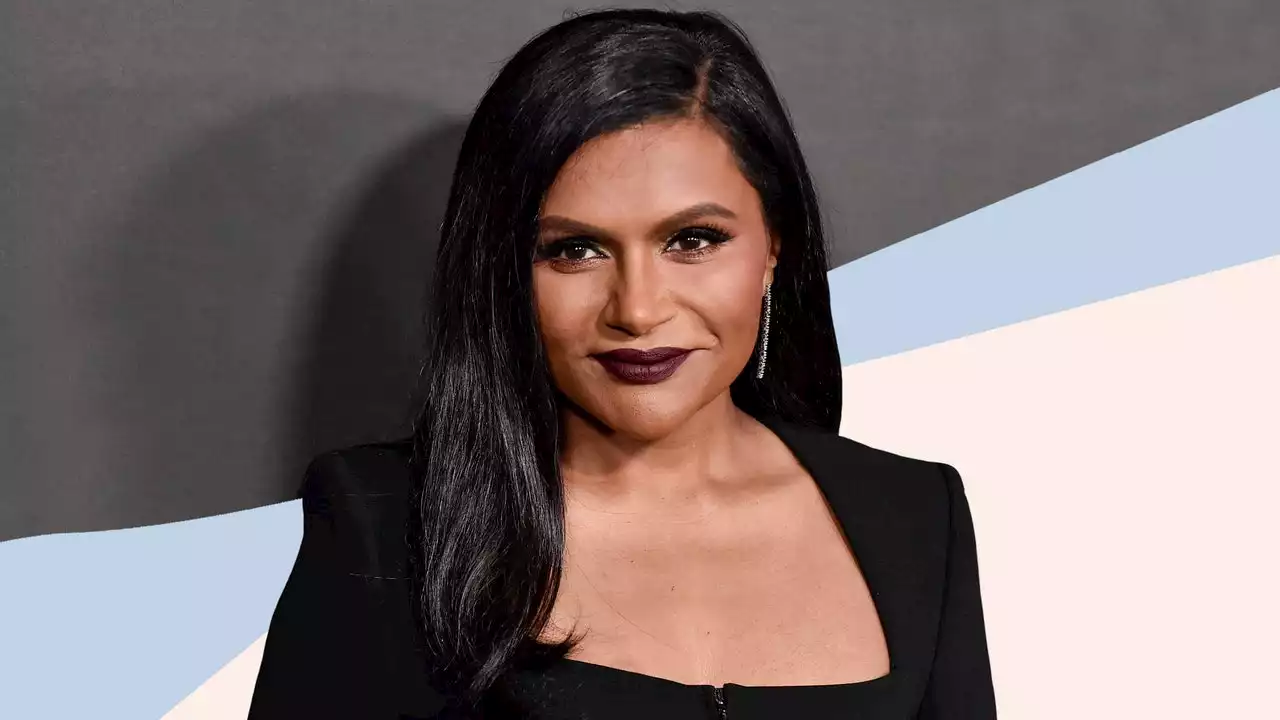 Mindy Kaling nailed the sheer-dress trend with an autumnal twist