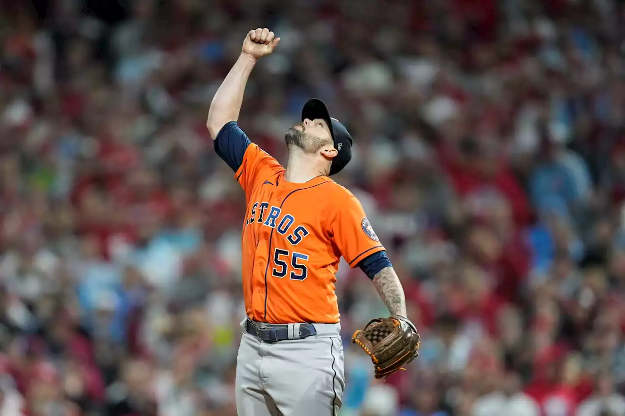 Amid chaos, Ryan Pressly calmly saves Astros from Game 5 disaster