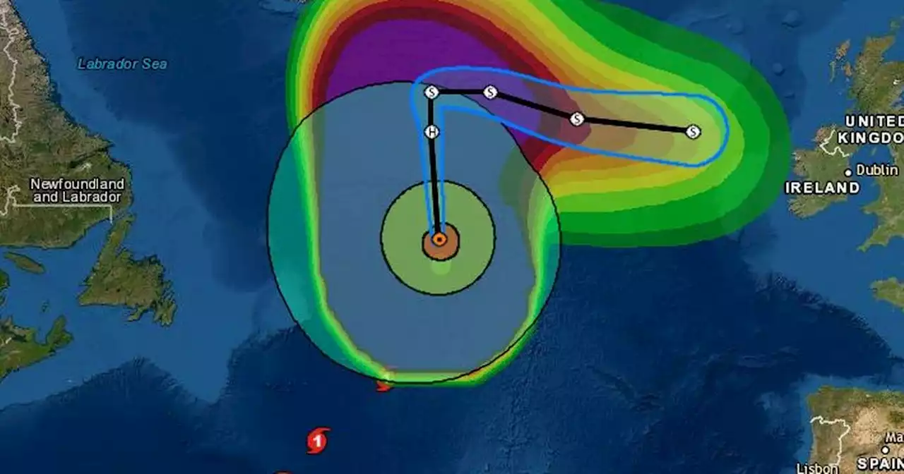 Ireland storm tracker as hurricane hurdles at us amid unusual weather warning