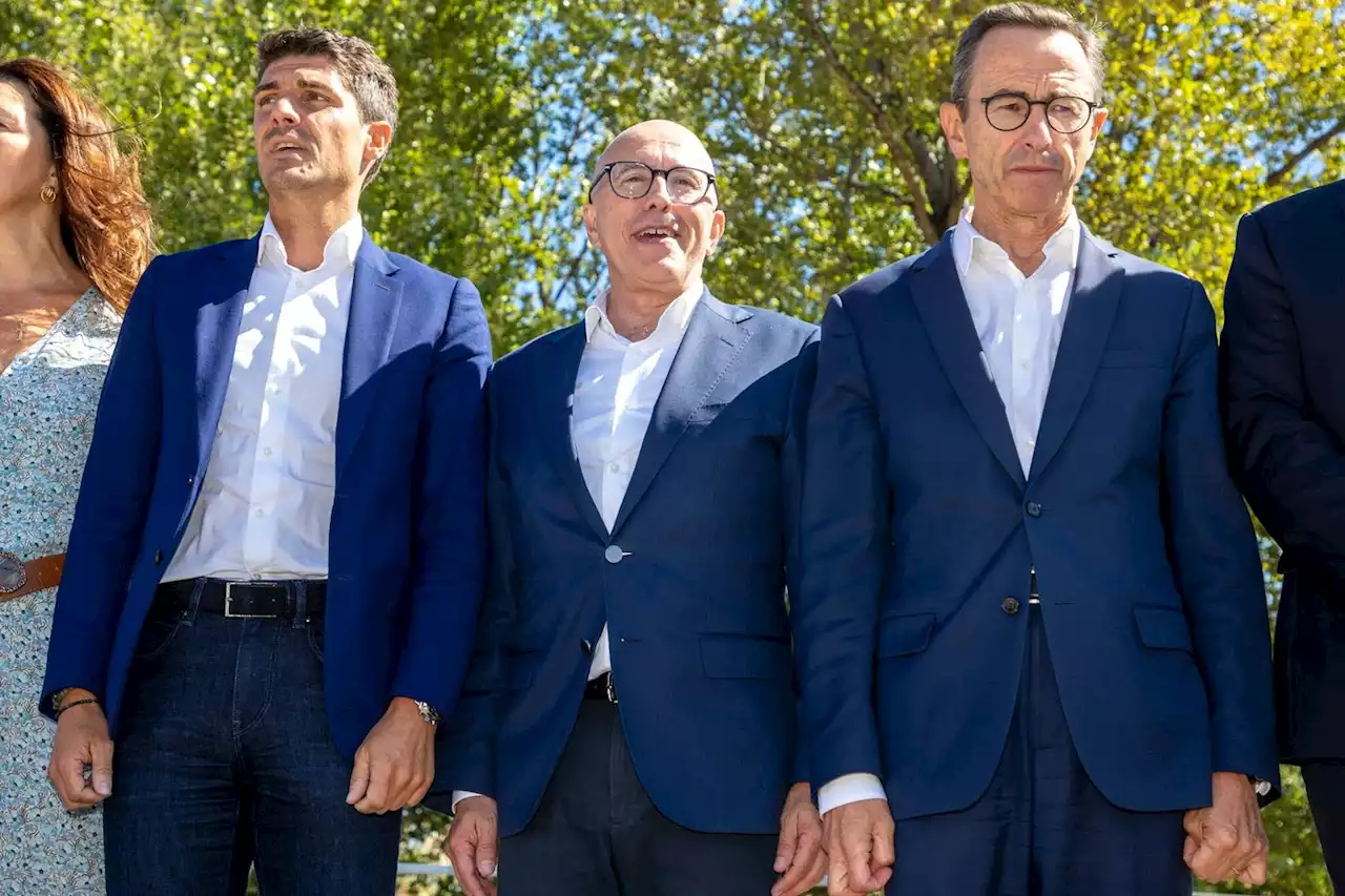 Présidence des Républicains : Éric Ciotti, Bruno Retailleau et Aurélien Pradié officiellement candidats