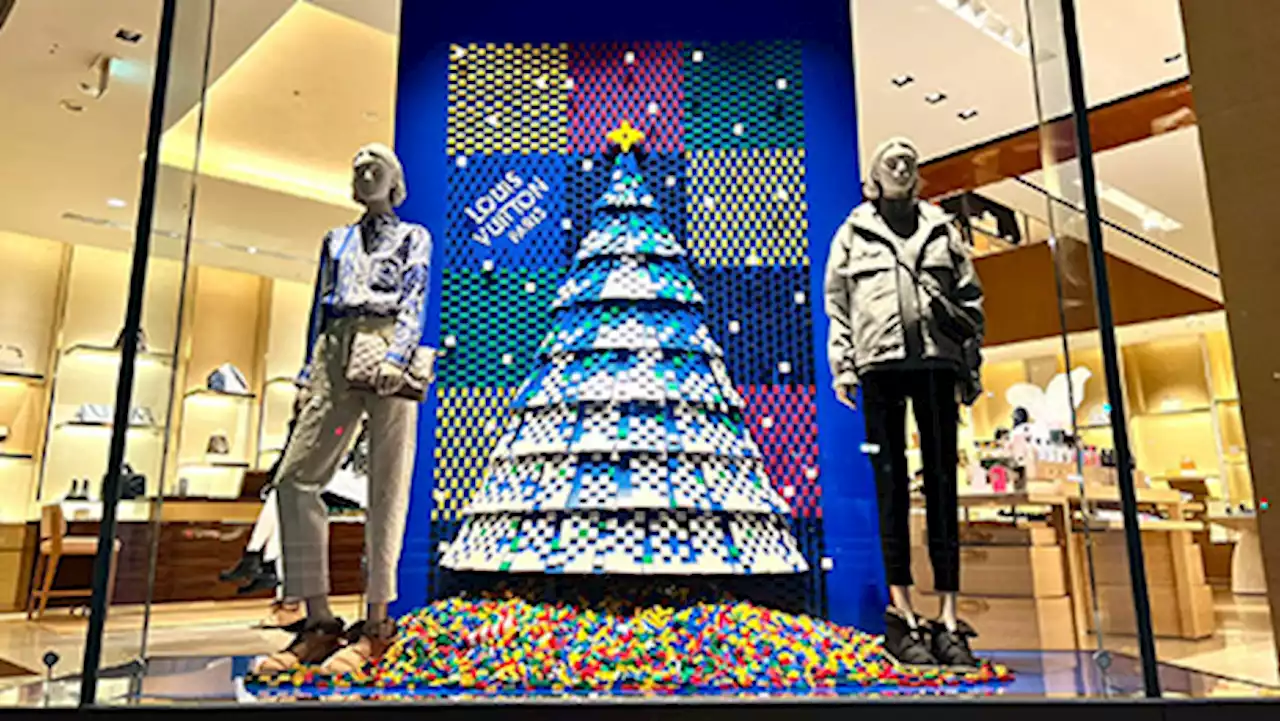 Louis Vuitton 2022 holiday displays to be made with LEGO