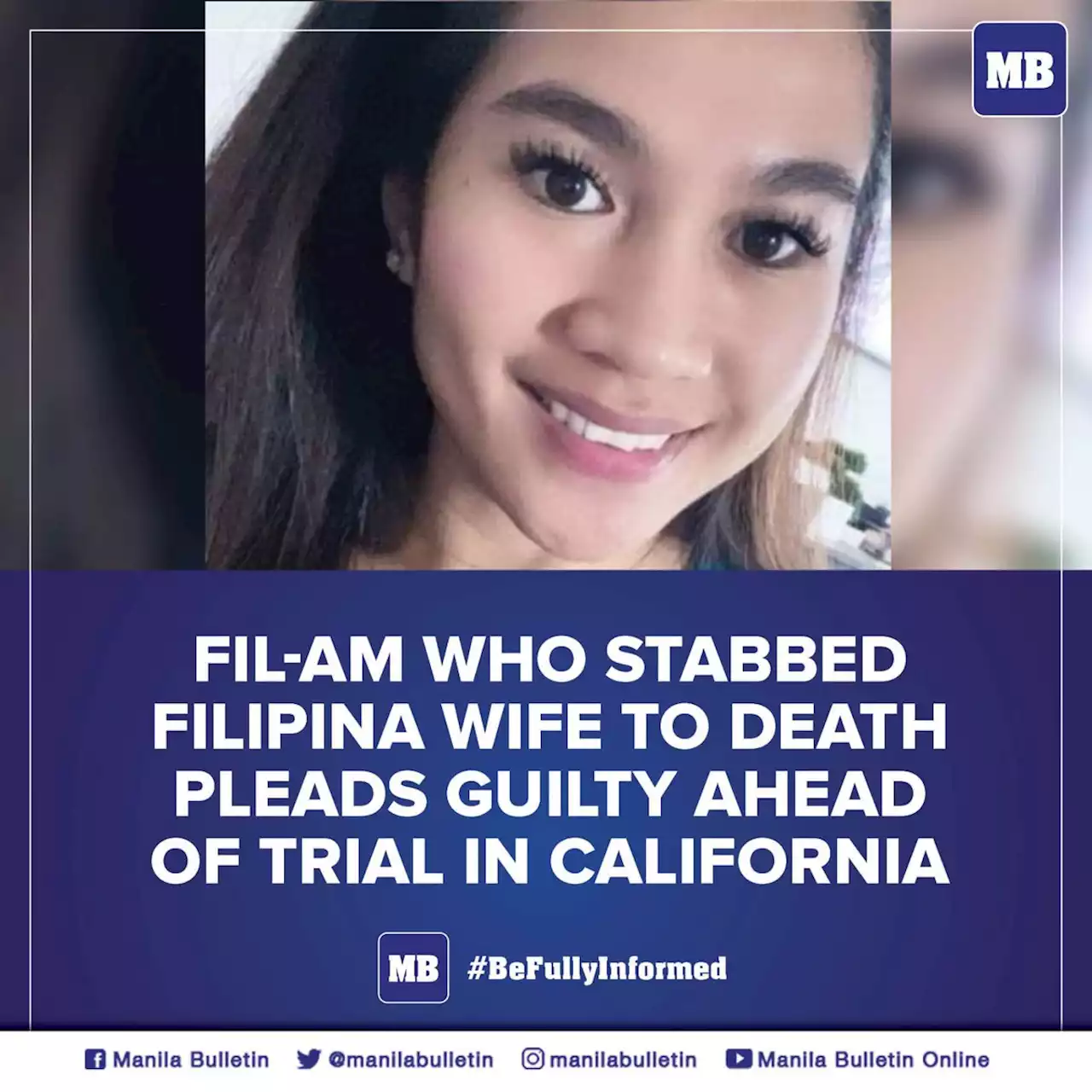 Fil-Am who stabbed Filipina wife to death pleads guilty ahead of trial in California