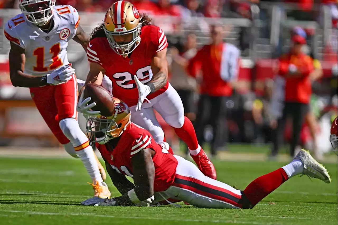 Three’s a crowd? Not when it comes to the 49ers’ surprising, impressive safety group