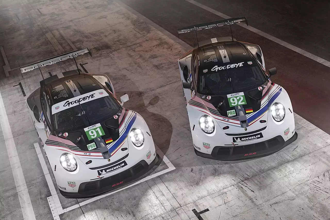 Porsche reveals special livery for farewell GTE Pro WEC race