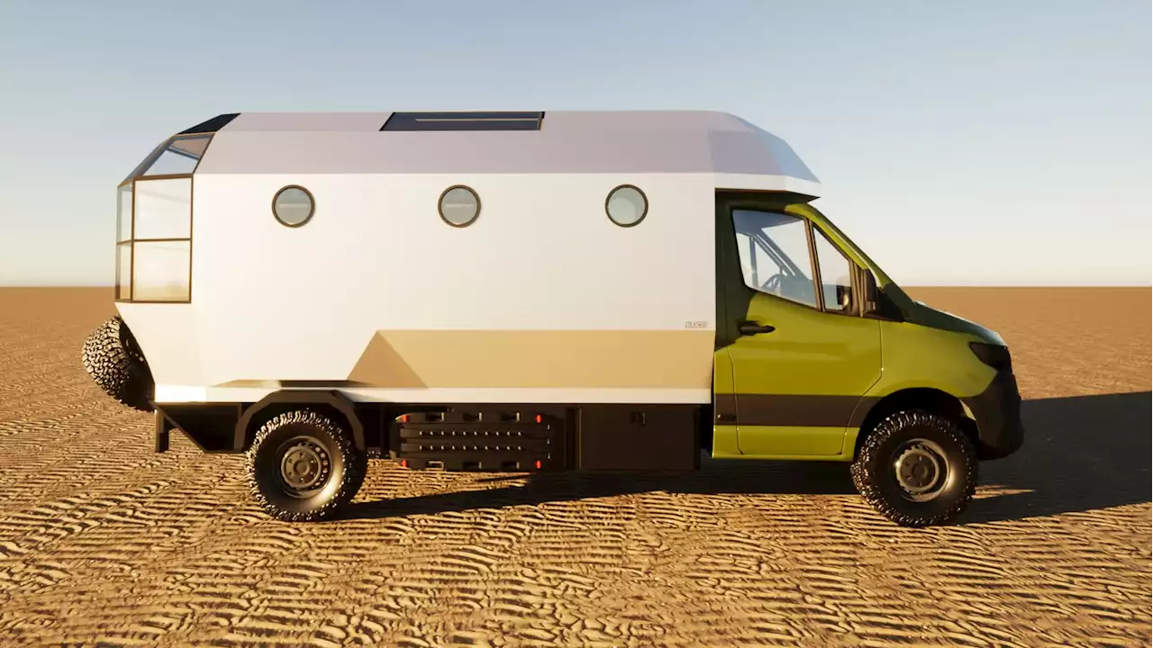 The Texino Atrium Camper Van Prototype Is a Next-Level Fish Bowl