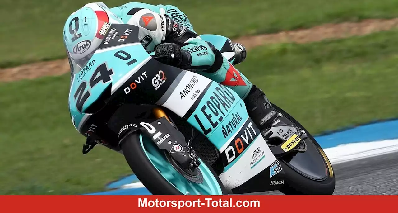 Moto3 FT2 Valencia 2022: Leopard-Doppelspitze vor Weltmeister Guevara