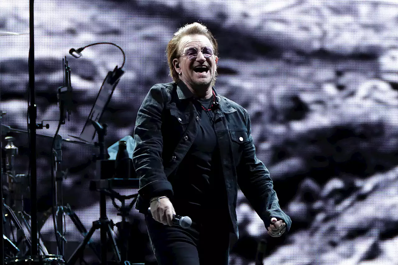 Bono reveals to Stephen Colbert how U2 got one of its first big breaks