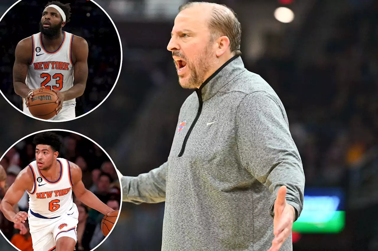 Tom Thibodeau not in rush to shake up Knicks starting lineup despite struggles