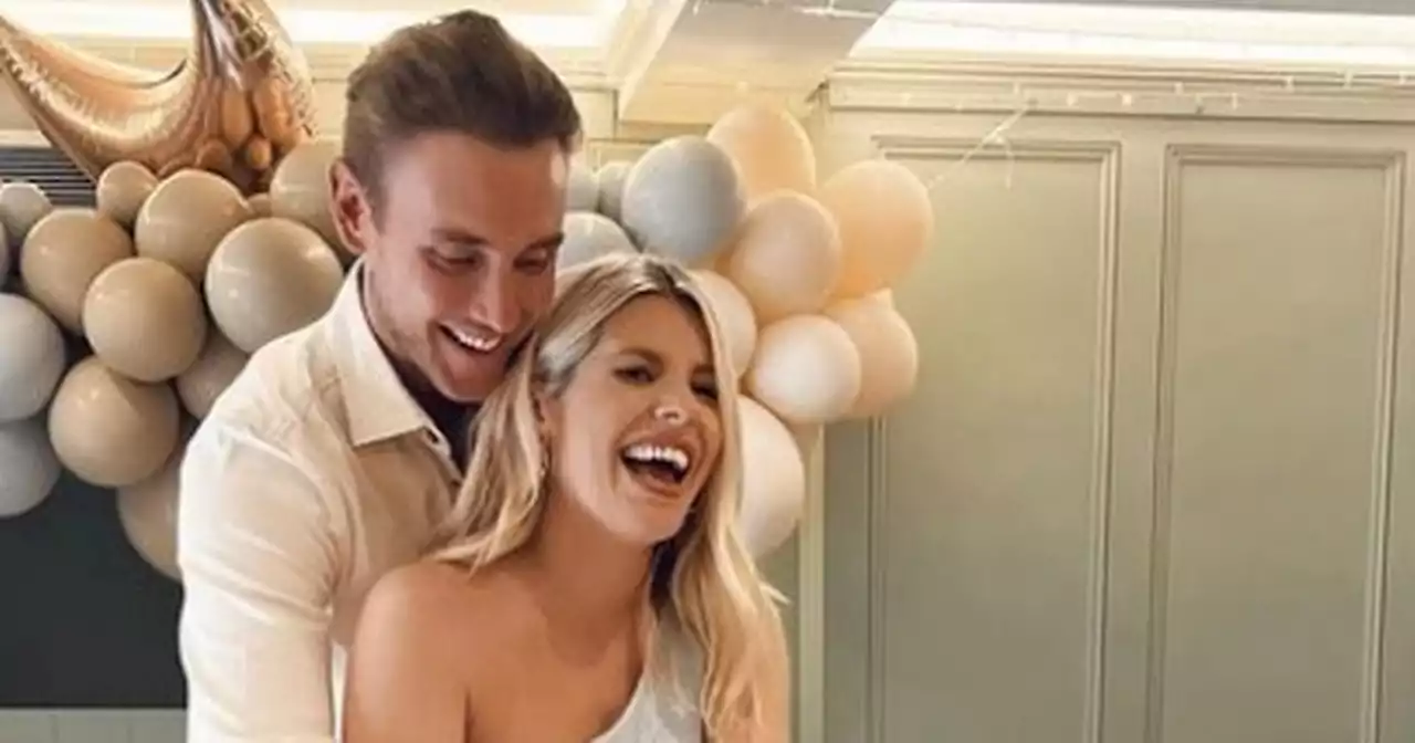 Mollie King shares unseen pics from gender reveal after maternity leave setback