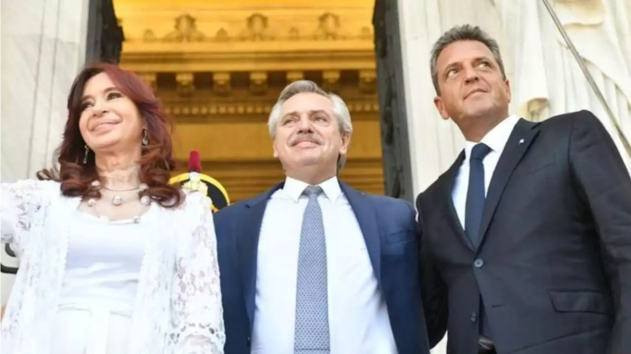 Alberto Fernández y Sergio Massa estarán lejos cuando hable Cristina Kirchner