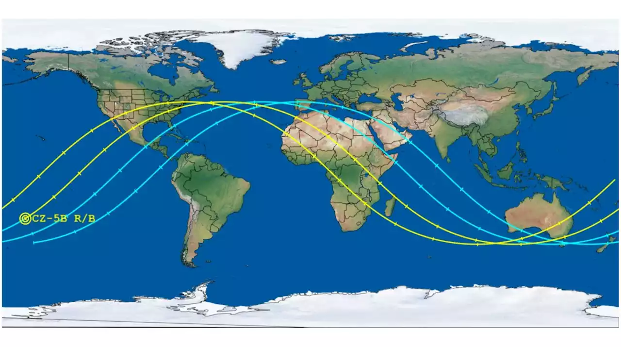 Whew! 23-ton Chinese rocket debris falls to Earth over Pacific Ocean