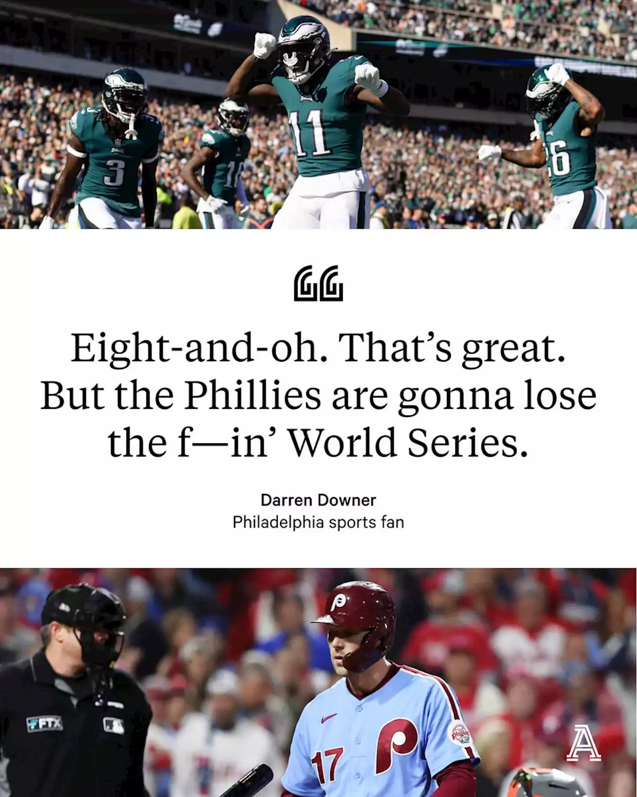 Two games at once: The night Philadelphia sports fans will always remember