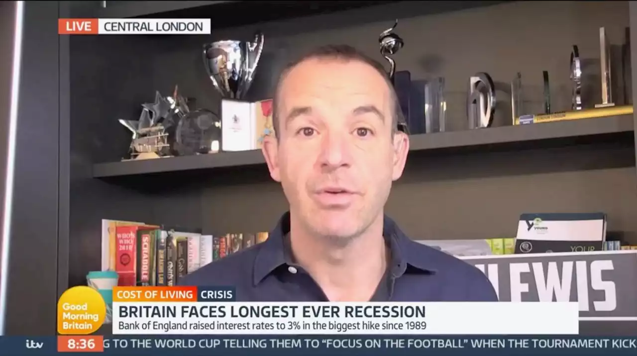 Martin Lewis explains what Bank of England rate rise means for you