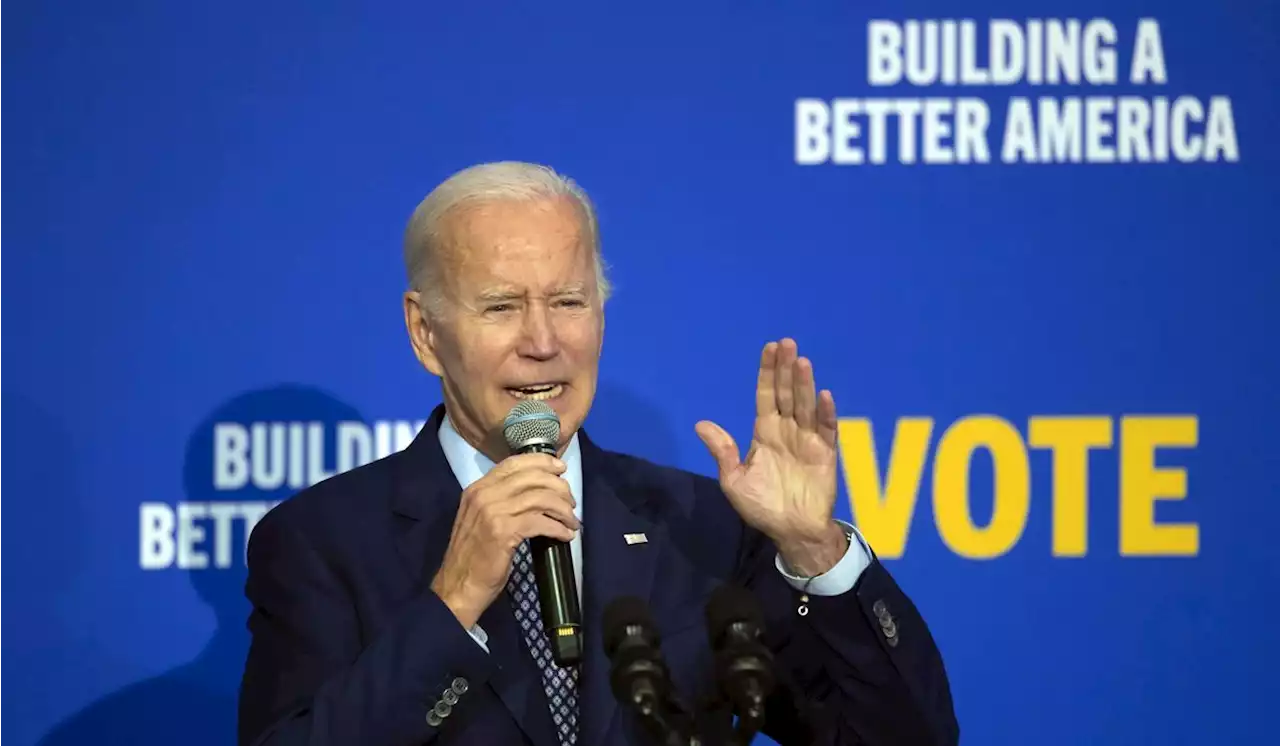 Biden to plug tech bill in California, campaign in Illinois