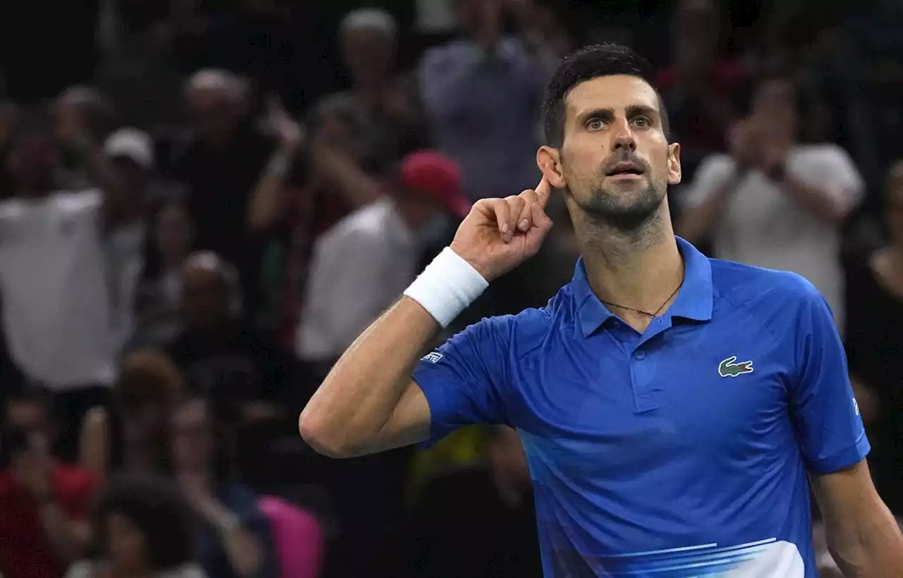 Djokovic rejoint Rune en finale du tournoi de Paris - Bercy