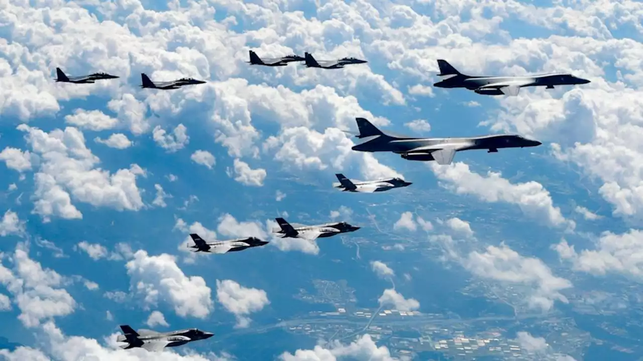 N. Korea fires more missiles as US flies bombers over South