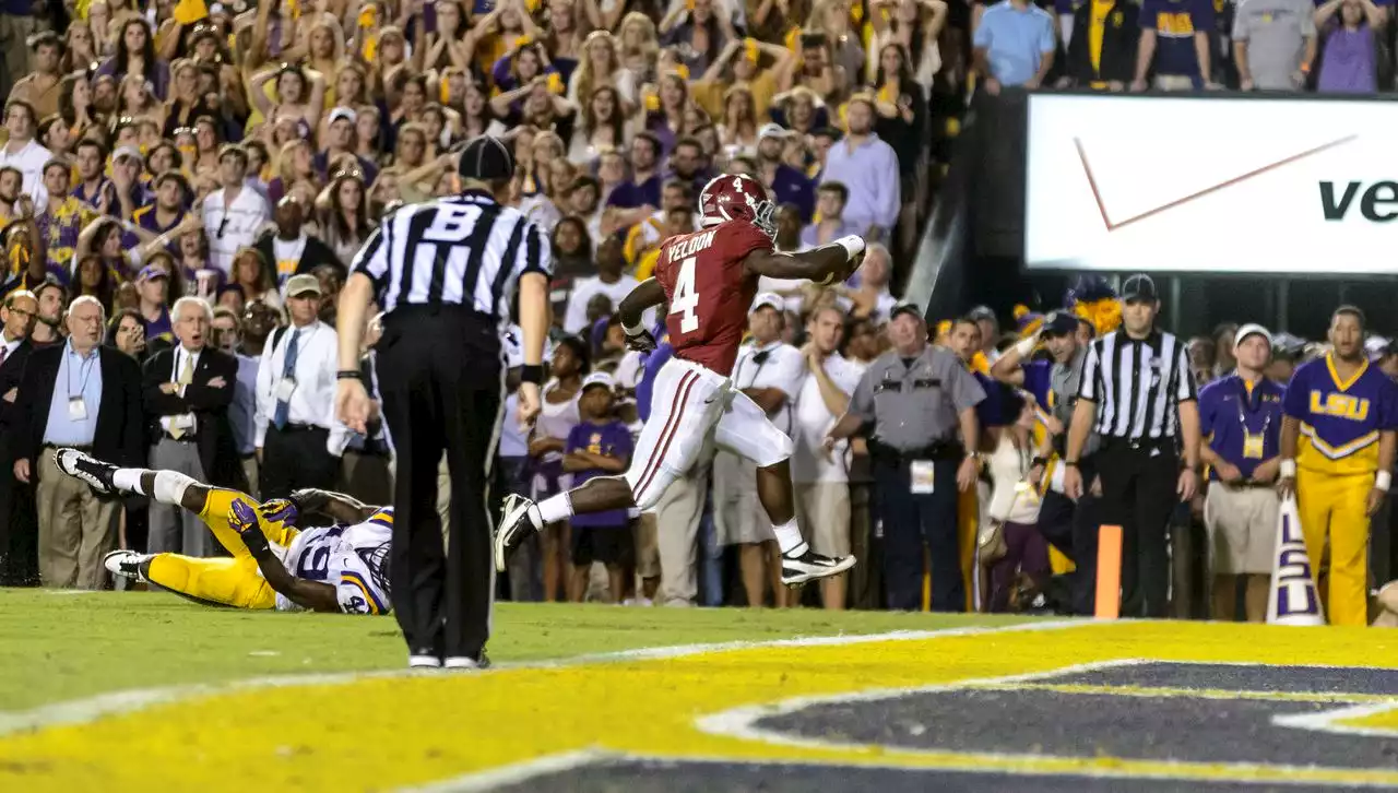 When T.J. Yeldon left a rabid LSU student section in stunned silence, 10 years ago