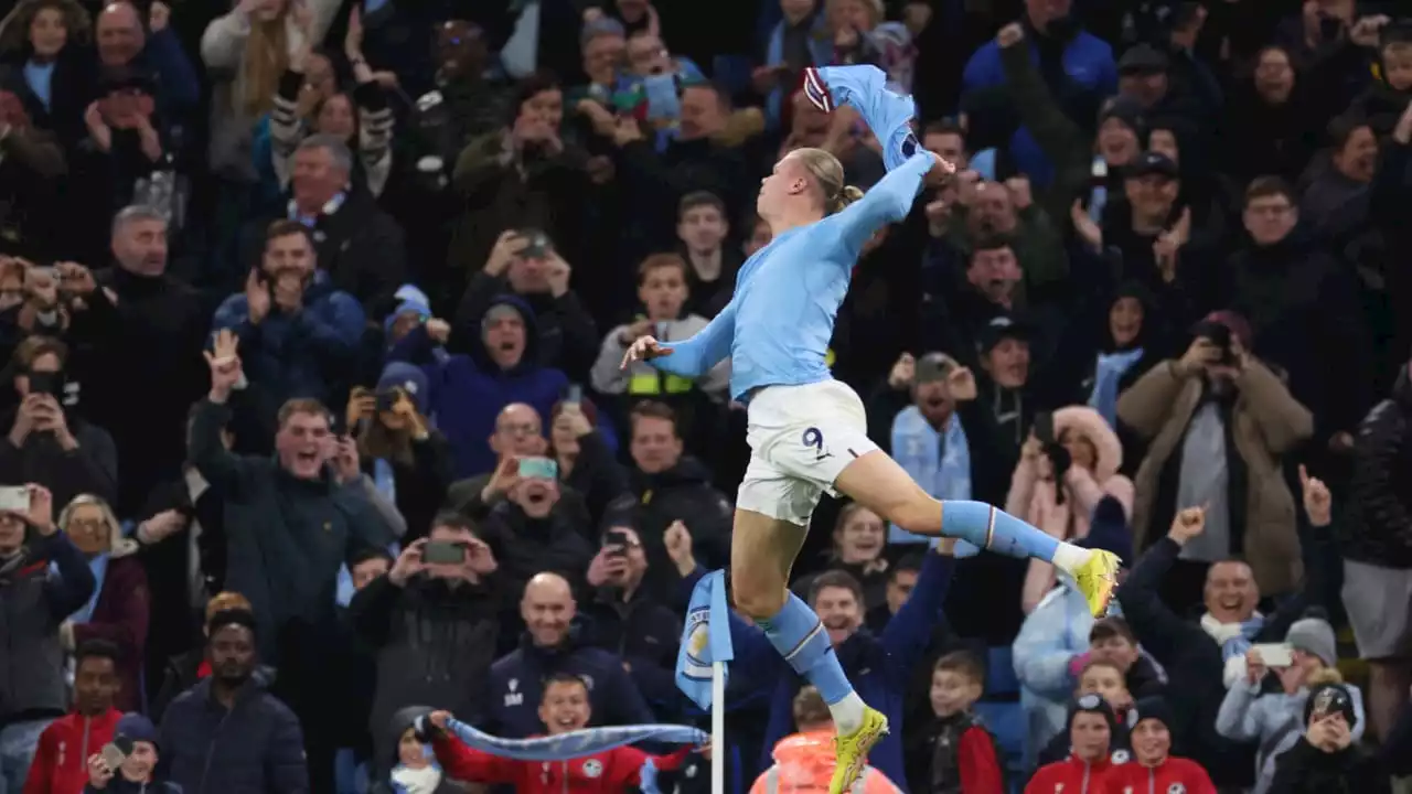 Premier League: Erling Haaland schießt Manchester City in der 95. zum Sieg