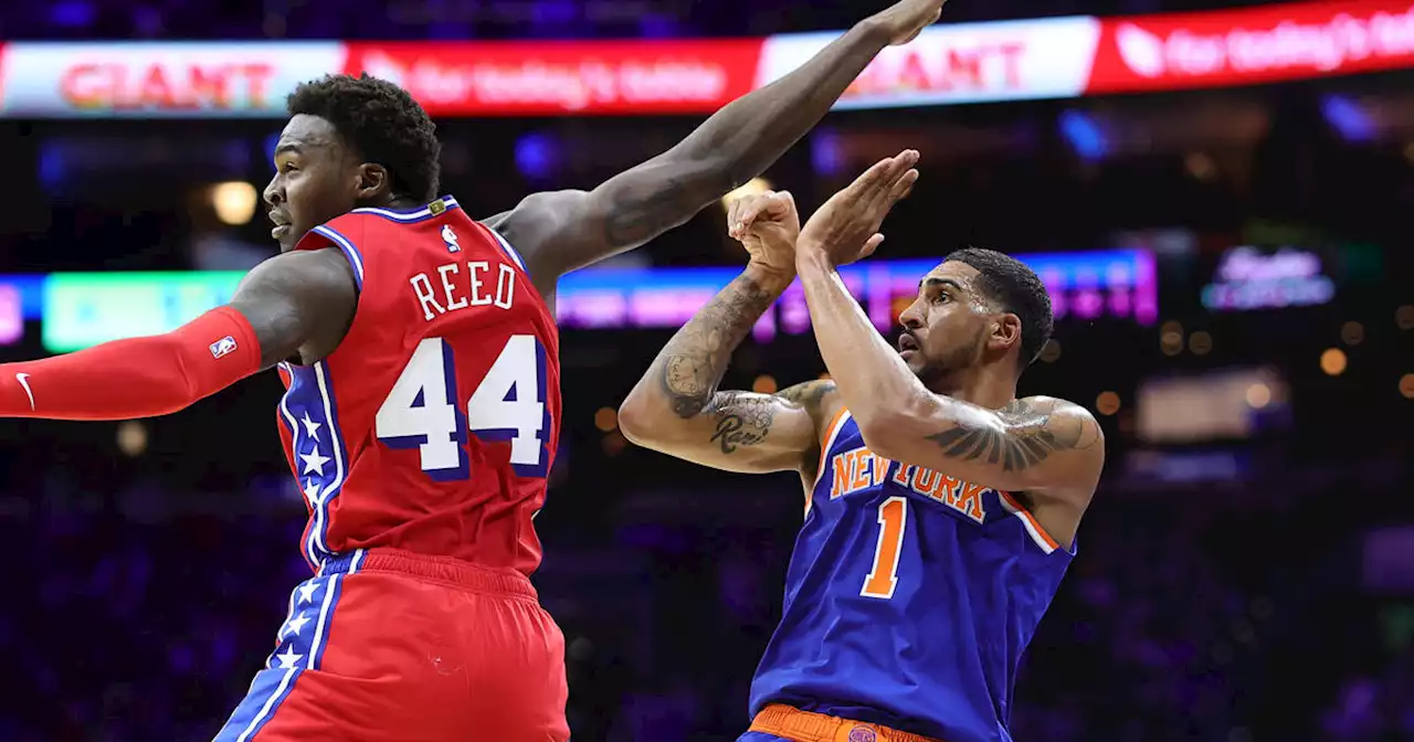 Brunson, Barrett help Knicks rally to beat 76ers