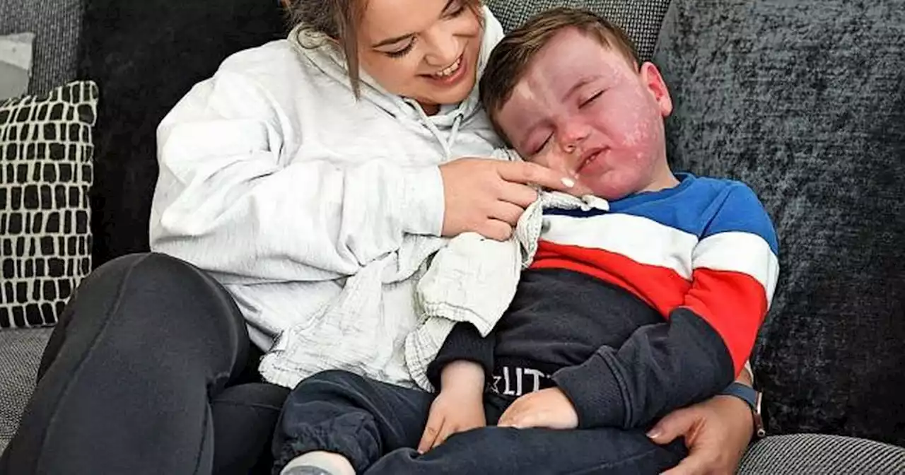 Scots couple hail 'lifeline' charity after son diagnosed with rare condition