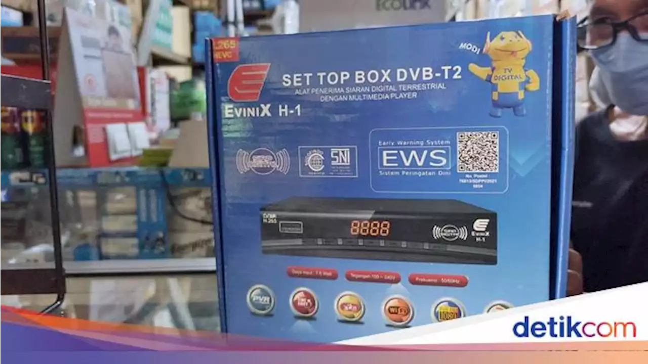 Kominfo Matikan TV Analog, Set Top Box Diburu Sampai Ludes