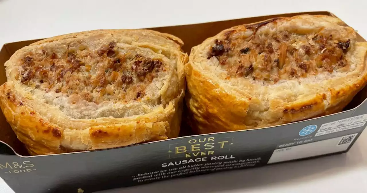 We tried supermarket sausage rolls & an 98p pack scored top marks