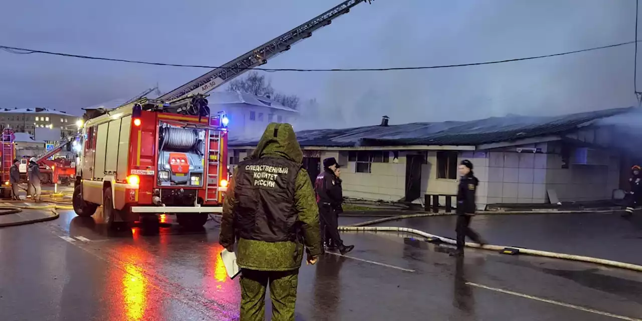 Au moins treize morts dans un incendie dans un café en Russie