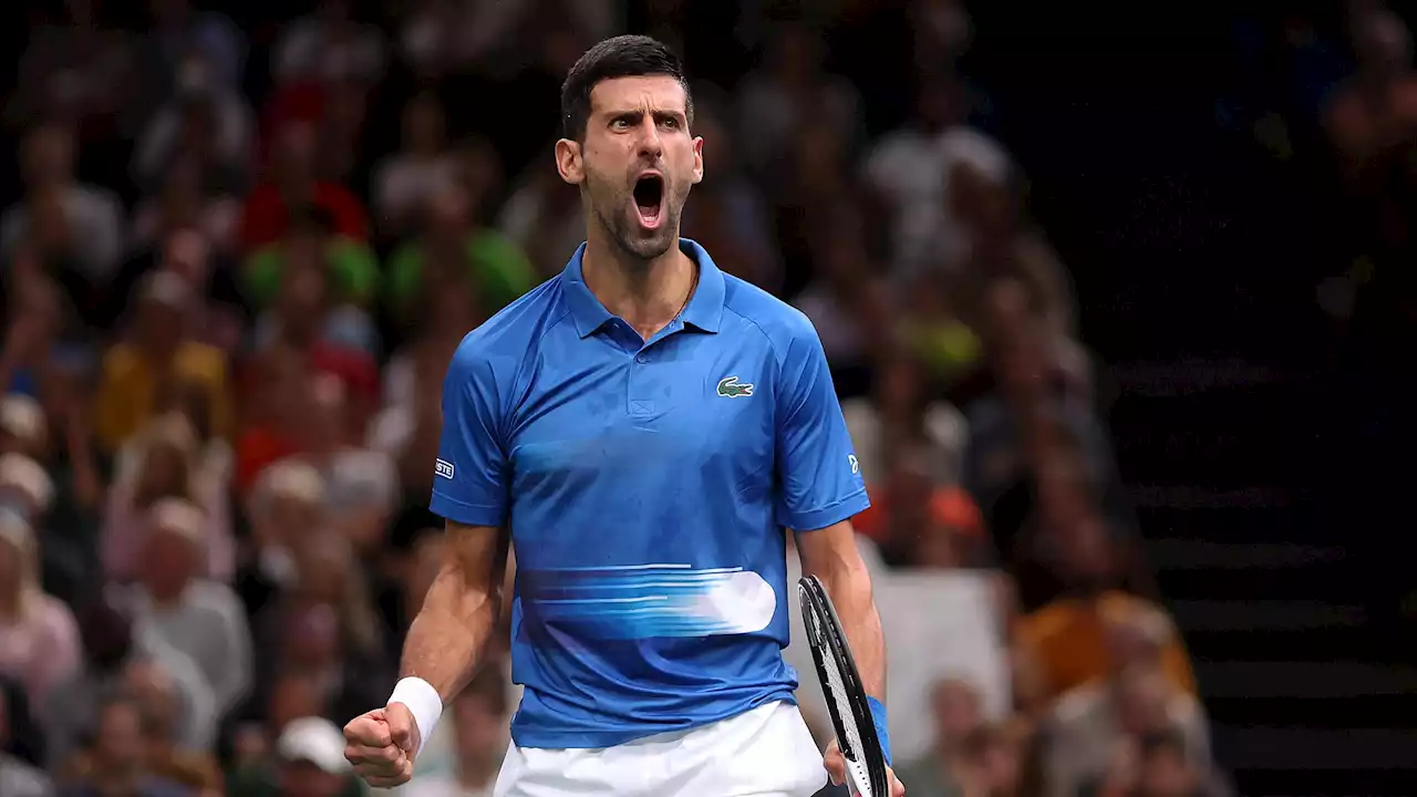 Masters Paris: Novak Djokovic stürmt ins Halbfinale - 6:0 im ersten Satz gegen Lorenzo Musetti