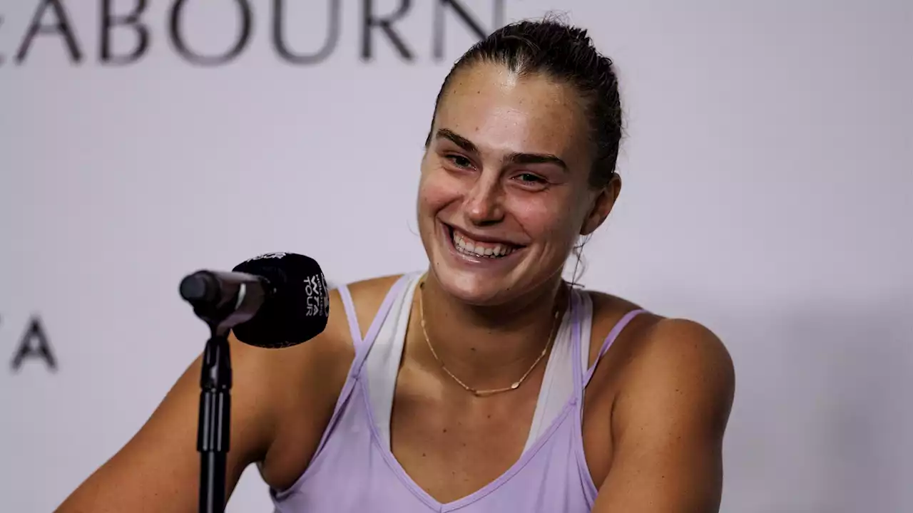 WTA-Finals Texas - Aryna Sabalenka stellt bei Post-Match-Interview Fan bloß: 'Du warst so nervig!'