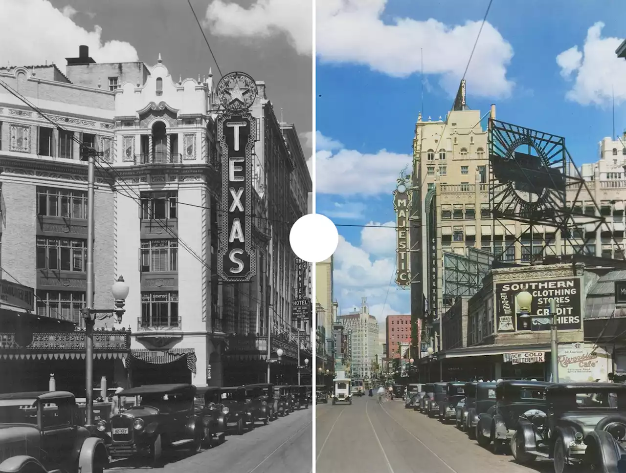 We colorized photos of San Antonio from 100 years ago