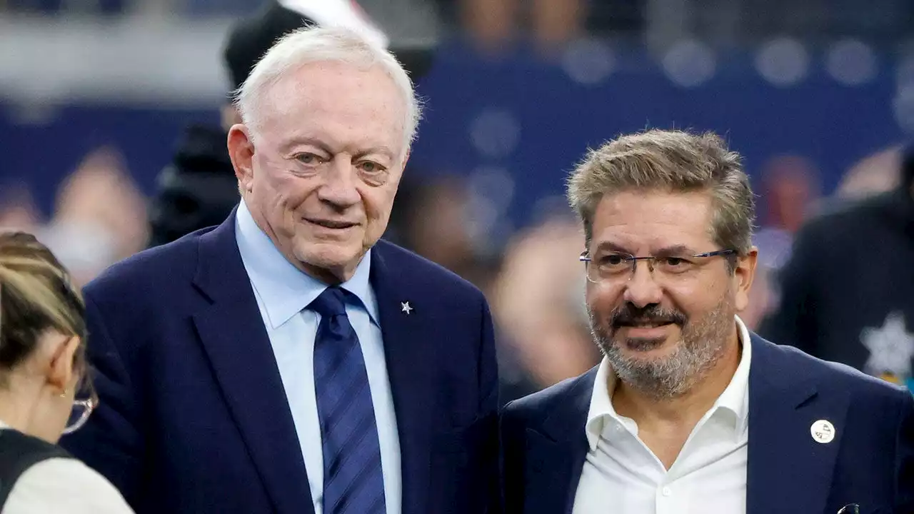 Jerry Jones calling Dan Snyder's bluff, says Commanders owner may not sell at all