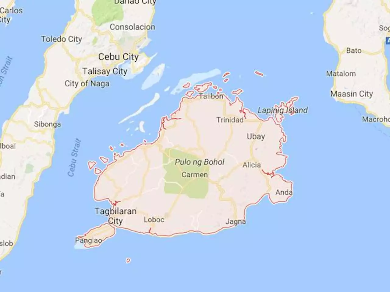 5 hurt after v-hire hits container van in Bohol town