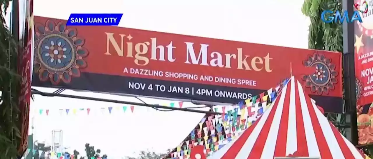 Greenhills night market reopens to Christmas shoppers